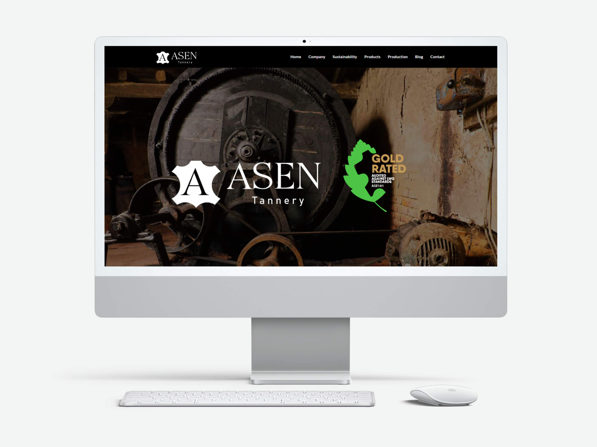Asen Leather web sitesi