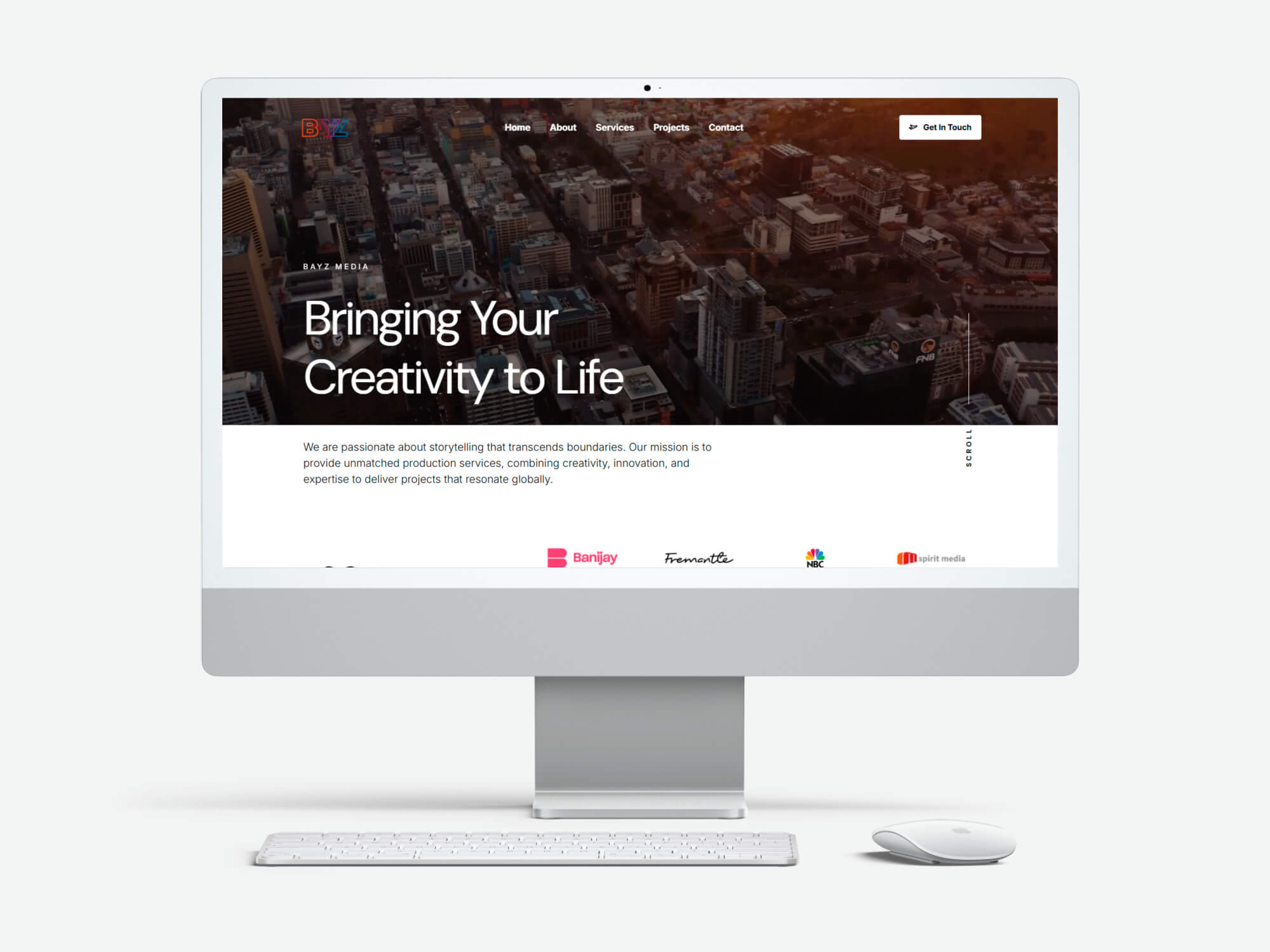 Bayz Media web sitesi