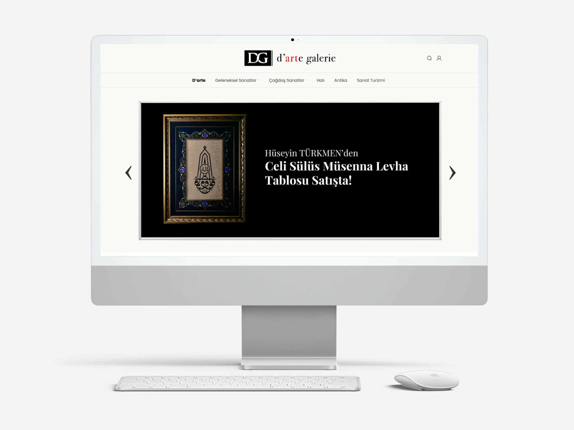Darte Galery web sitesi