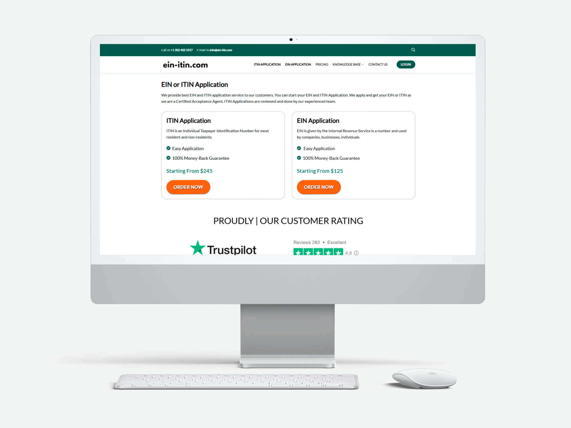 Ein-itin web sitesi