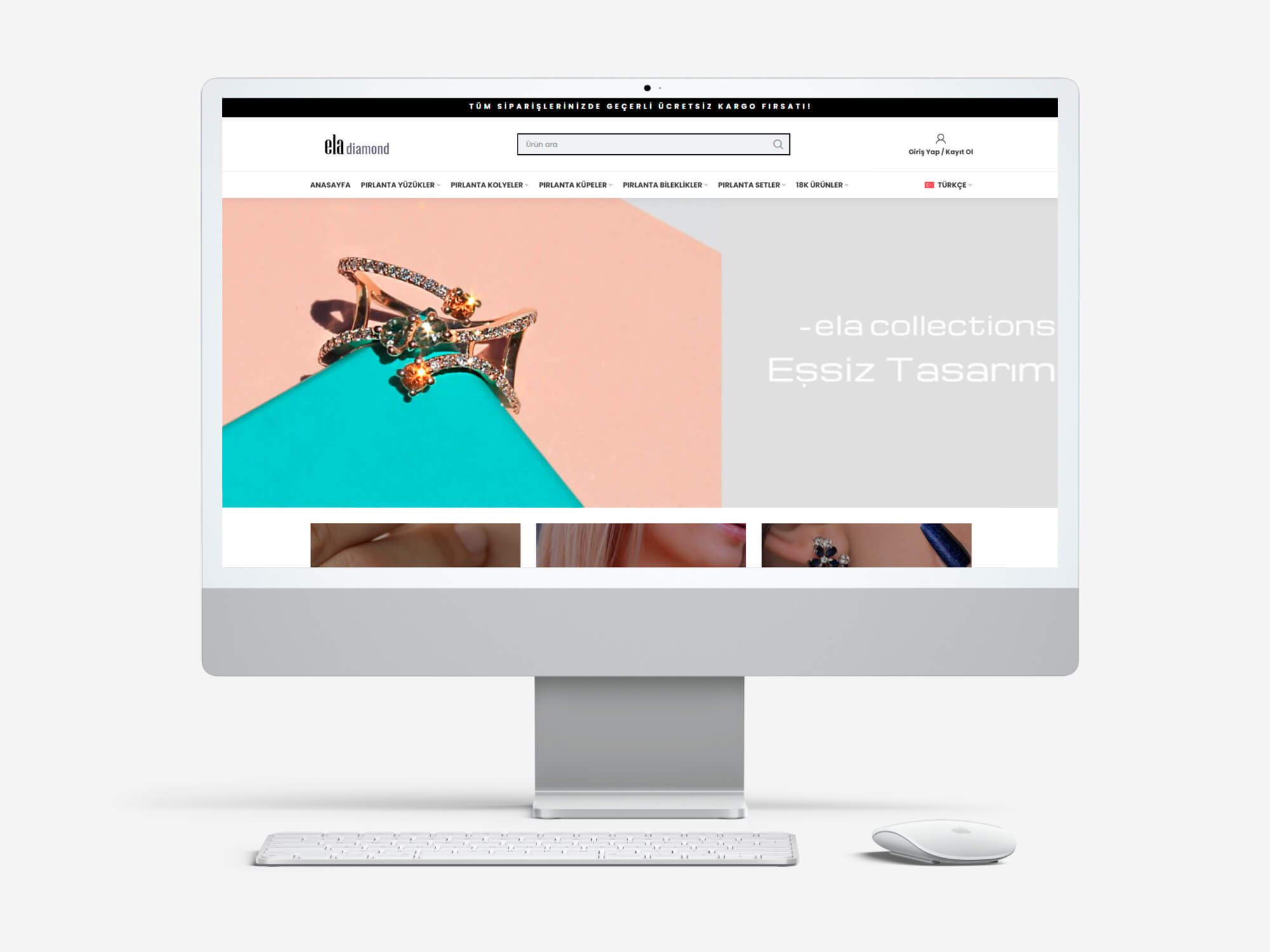 Ela Diamond web sitesi