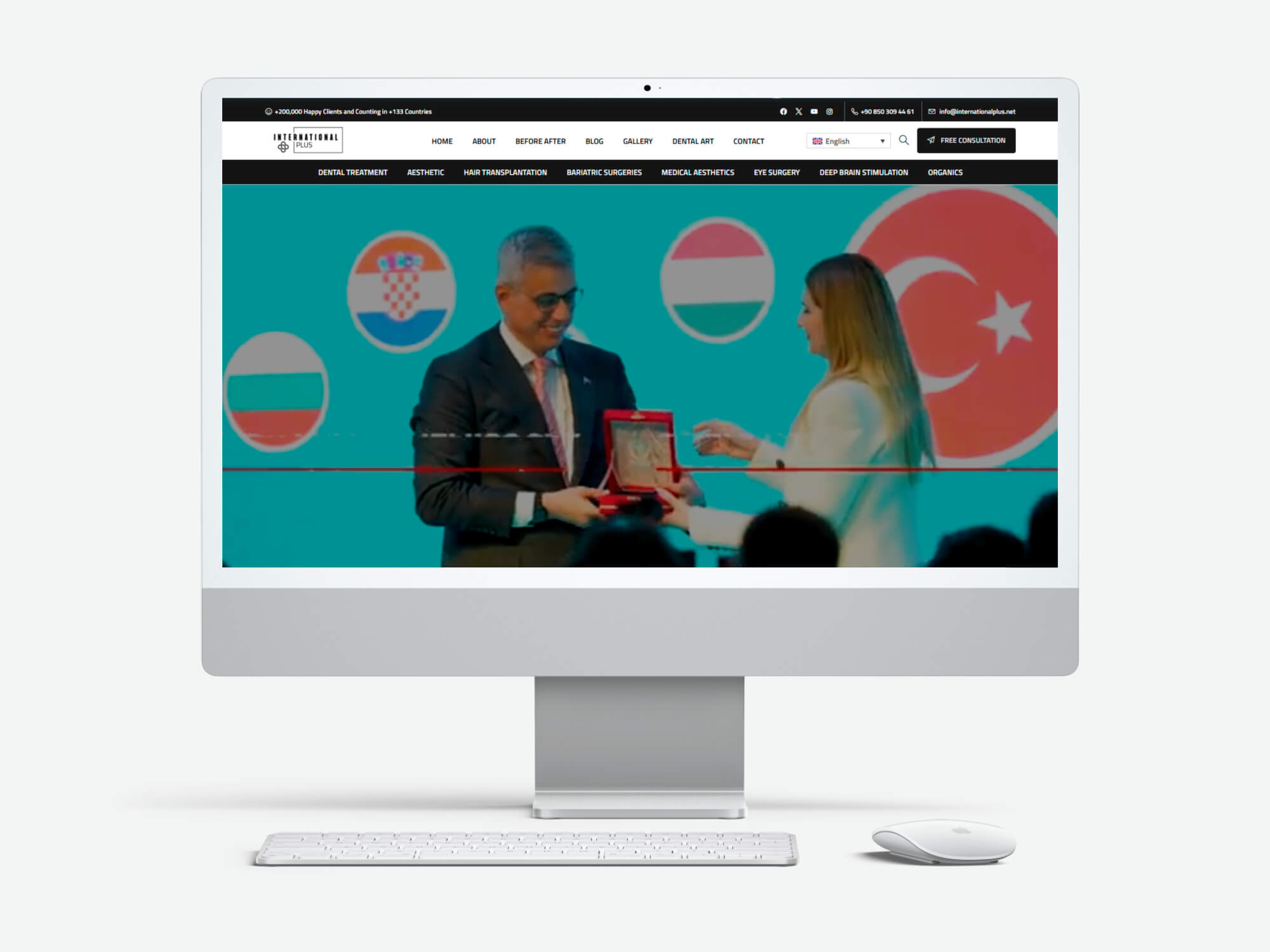 International Plus web sitesi