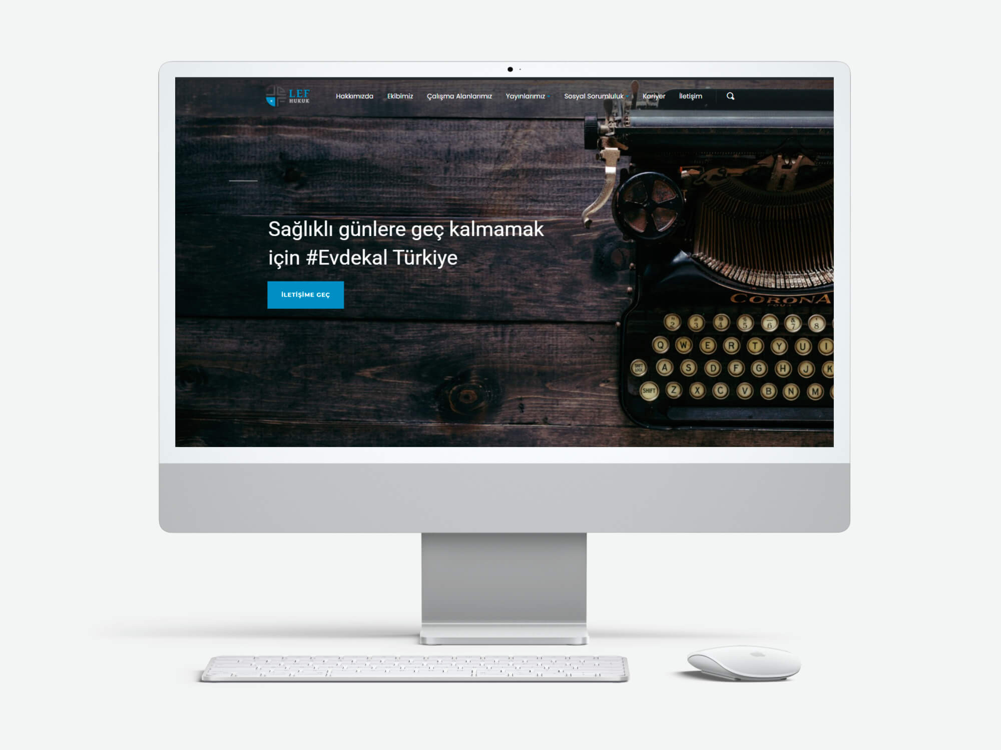 Lef Hukuk web sitesi