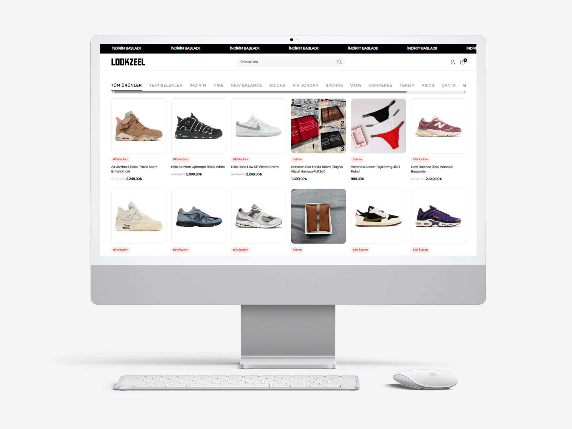 Lookzeel web sitesi