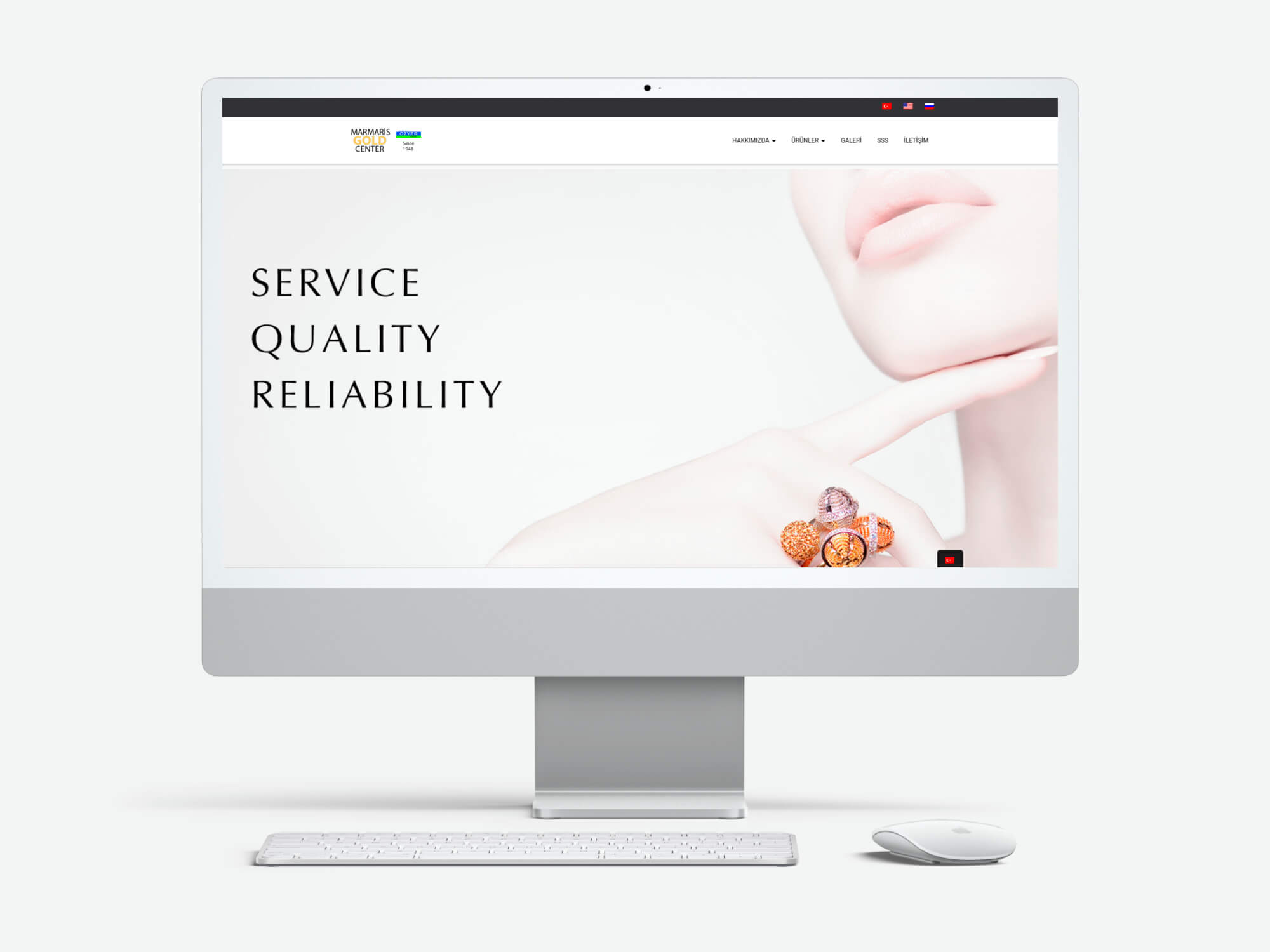 Marmaris Gold Center web sitesi