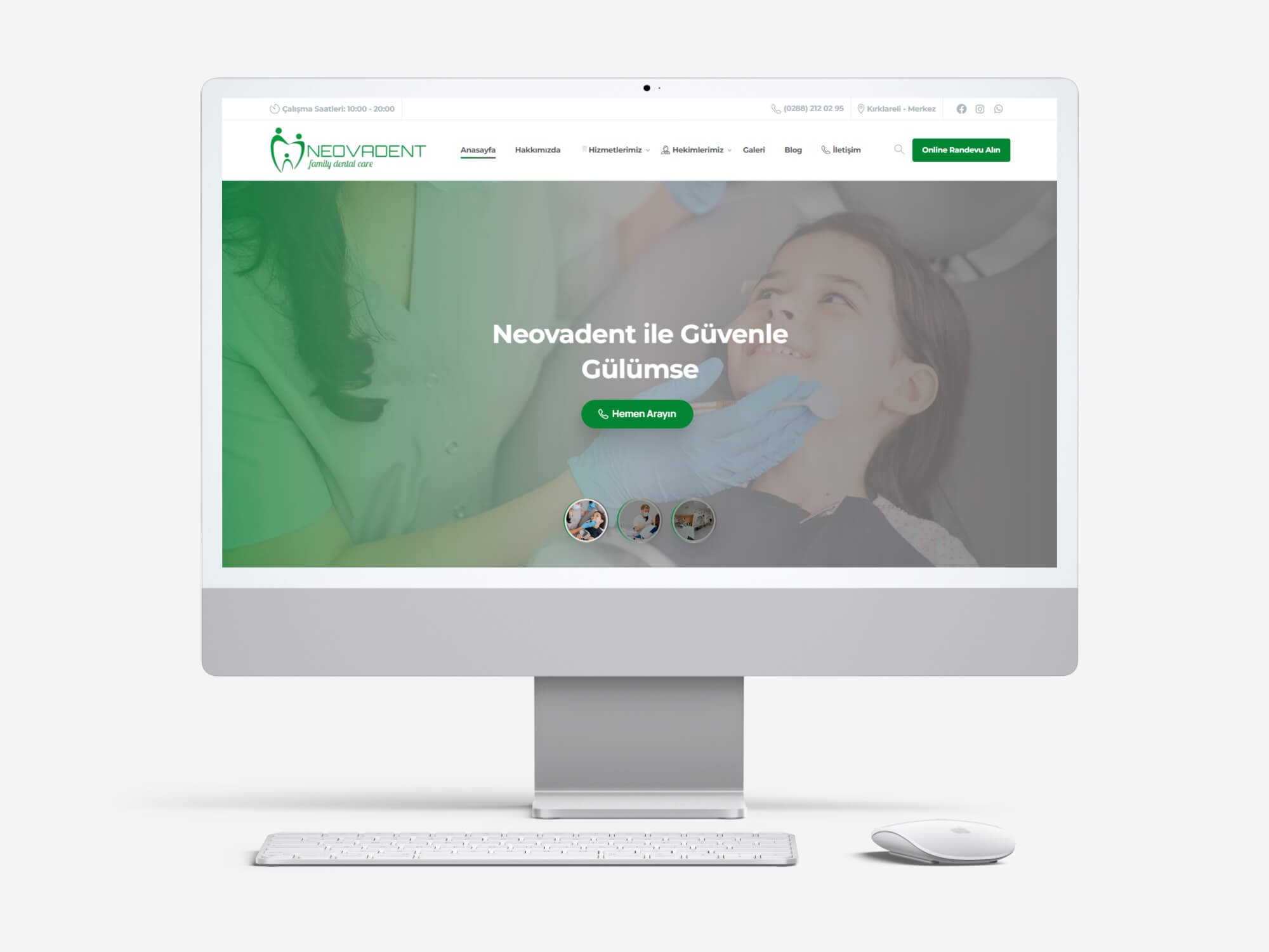 Neova Dent web sitesi