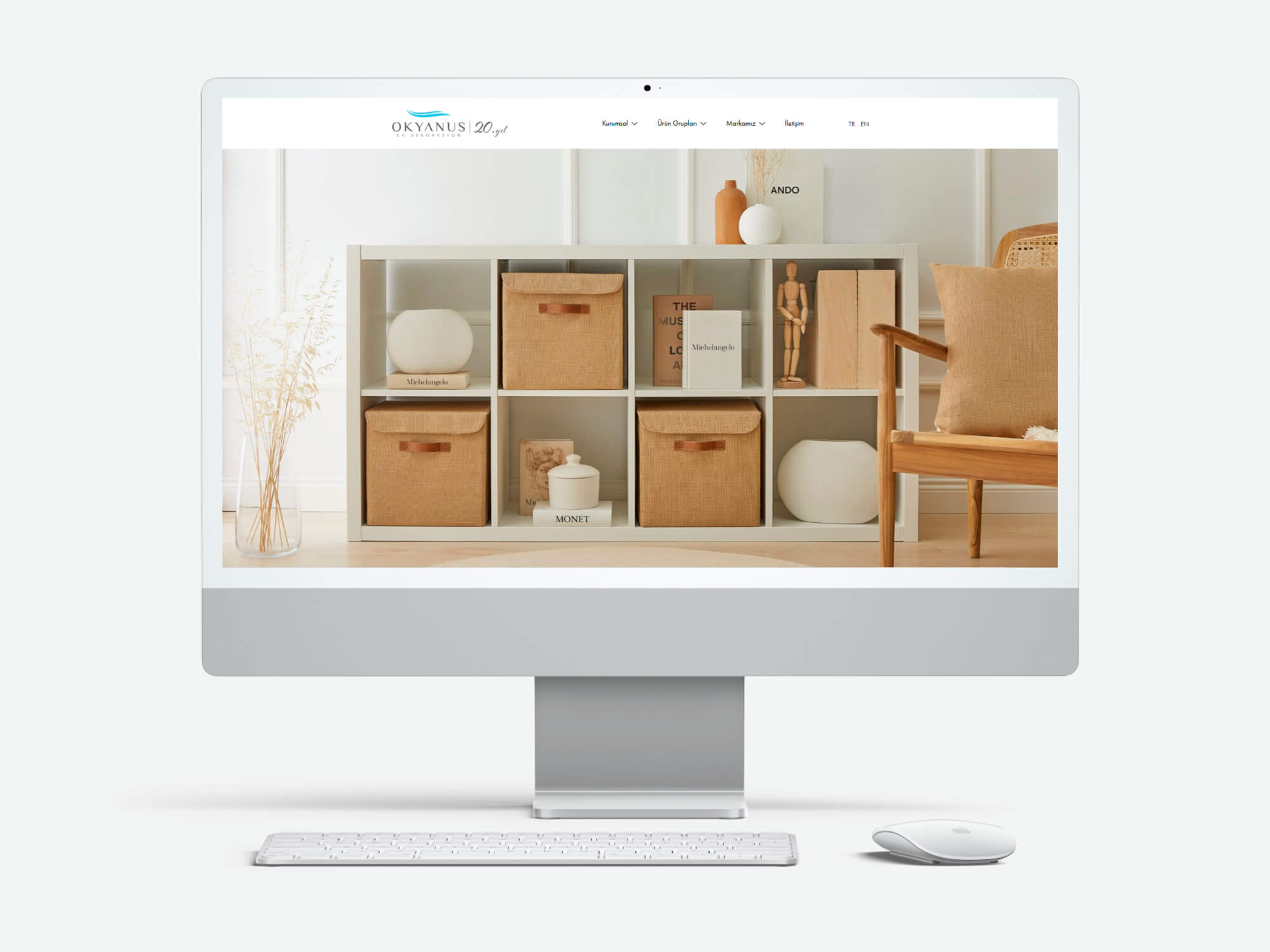 Okyanus Ev Dekorasyon web sitesi